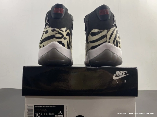 Official Maikesneakers JORDAN AIR ANIMAL AR0715-010 INSTINCT 11 0810